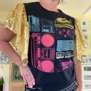 ReWorked Retro cassette graphic tee